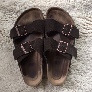 Birkenstock Arizona Soft Foodbed - Suede 38